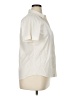 Theory Ivory Short Sleeve Blouse Size XL - photo 4