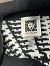 Anne Klein Houndstooth Black Jacket Size L - photo 6