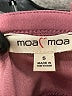 Moa Moa Burgundy Pink Jumpsuit Size S - photo 5