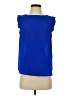 Monteau Blue Sleeveless Blouse Size S - photo 1