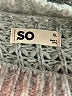 SO 100% Polyester Tweed Gray Pullover Sweater Size XL - photo 7