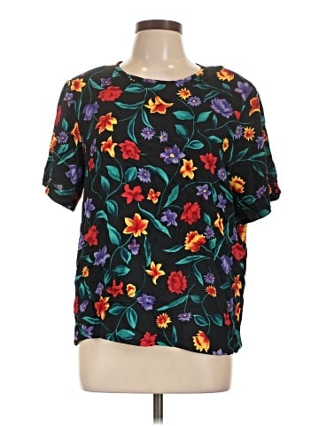 Sag Harbor Short Sleeve Blouse (view 1)