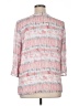 Alfred Dunner 100% Polyester Pink 3/4 Sleeve Blouse Size 14 - photo 2