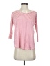 Freebird Pink 3/4 Sleeve Top Size S - photo 1