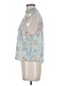 Alice + Olivia Teal Sleeveless Blouse Size M - photo 5