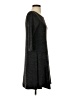 Everly Solid Gray Casual Dress Size S - photo 4