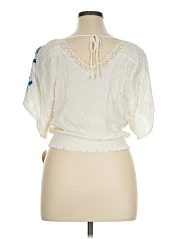 Self Esteem Short Sleeve Blouse (view 2)