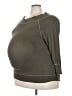 Pink Blush Green Pullover Sweater Size S - photo 1
