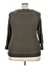 Pink Blush Green Pullover Sweater Size S - photo 2