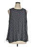 Roz & Ali 100% Polyester Black Sleeveless Blouse Size 1X - photo 1