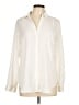Ann Taylor 100% Polyester Ivory Long Sleeve Blouse Size L - photo 1