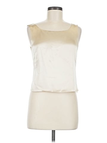 Lafayette 148 New York Sleeveless Silk Top (view 1)