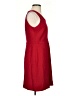Ann Taylor LOFT Solid Red Cocktail Dress Size 4 - photo 4