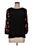 CeCe Black 3/4 Sleeve T-Shirt Size M - photo 1