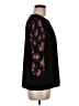 CeCe Black 3/4 Sleeve T-Shirt Size M - photo 4