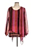Susan Graver 100% Polyester Pink Long Sleeve Blouse Size L - photo 1