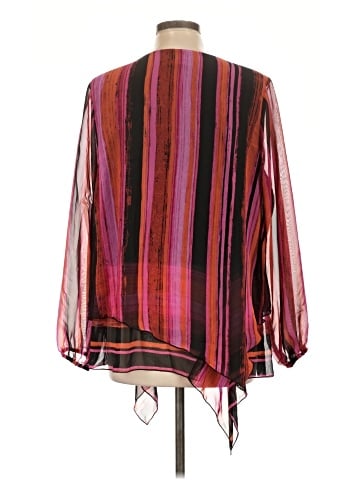Susan Graver Long Sleeve Blouse (view 2)