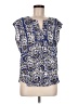 Daniel Rainn 100% Spandex Blue Sleeveless Blouse Size M - photo 1