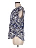 Daniel Rainn 100% Spandex Blue Sleeveless Blouse Size M - photo 5