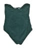 Jantzen Solid Green One Piece Swimsuit Size 10 - photo 2