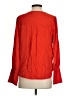 Milly Red Long Sleeve Silk Top Size P (petite) - photo 2