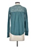 Rewind Teal Long Sleeve T-Shirt Size XS - photo 2