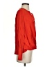 Milly Red Long Sleeve Silk Top Size P (petite) - photo 4