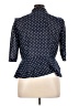 Prelude 100% Polyester Polka Dots Blue Blazer Size 14 (petite) - photo 2