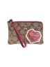 Coach Pink Wristlet One size - photo 1