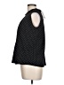 Jon & Anna 100% Polyester Polka Dots Black Sleeveless Blouse Size L - photo 5