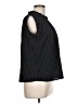 Jon & Anna 100% Polyester Polka Dots Black Sleeveless Blouse Size L - photo 4