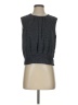 Derek Lam 100% Polyester Gray Sleeveless Blouse Size EU (IT) 40 / US 4 - photo 1
