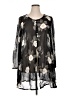 Dana Buchman Gray Long Sleeve Blouse Size 14 - photo 1