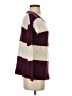 Bass Color Block Burgundy Pullover Sweater Size XS - photo 4