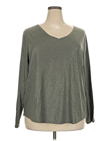 Sonoma Goods for Life 3/4 Sleeve T-Shirt (view 1)