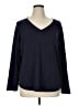 Chico's Blue Long Sleeve T-Shirt Size XL (3) - photo 1