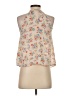 Eclair 100% Polyester Tan Sleeveless Blouse Size XS - photo 2