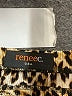 Renee C. 100% Polyester Animal Print Brown Casual Skirt Size XS - photo 4