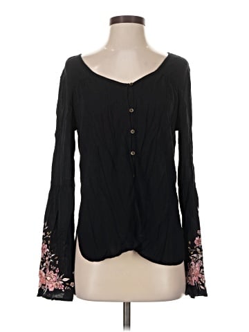 Billabong Long Sleeve Blouse (view 1)