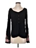 Billabong Black Long Sleeve Blouse Size S - photo 1