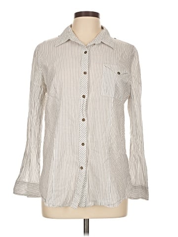 Attention Long Sleeve Button-Down Shirt (view 1)