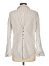Attention Stripes Ivory Long Sleeve Button-Down Shirt Size L - photo 2