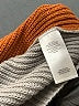 Splendid Color Block Orange Turtleneck Sweater Size L - photo 8