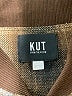 Kut from the Kloth 100% Polyester Plaid Brown Jacket Size L - photo 6