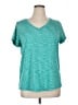 Xersion Teal Active T-Shirt Size XL - photo 1