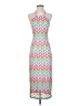 GB 100% Polyester Chevron-herringbone White Cocktail Dress Size XS - photo 1