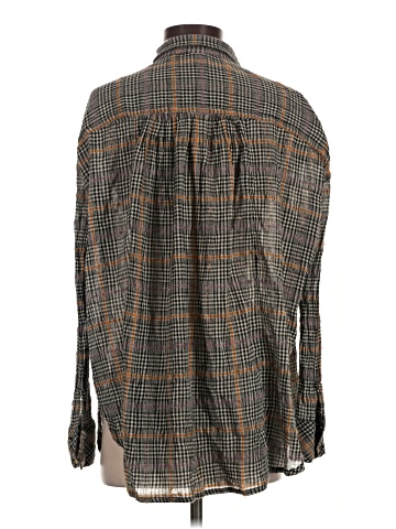 Free People Long Sleeve Button-Down Shirt (view 2)
