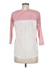 Freebird Stripes Red 3/4 Sleeve Top Size M - photo 2