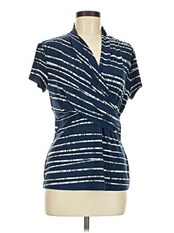 DKNY Short Sleeve Blouse (view 1)