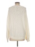 Express 100% Cotton Ivory Pullover Sweater Size S - photo 2